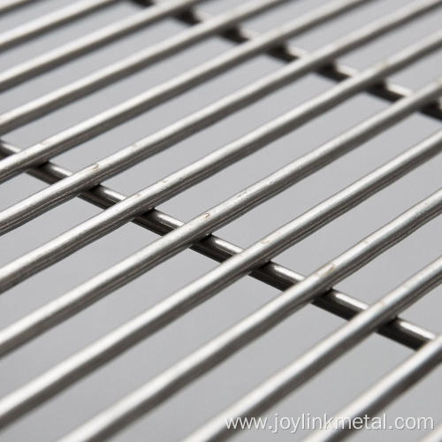 High-security welded wire fence panels